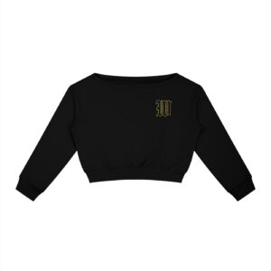 The “W” Off-Shoulder Sweatshirt