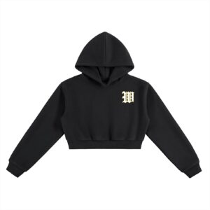 The "W" Cropped Hoodie